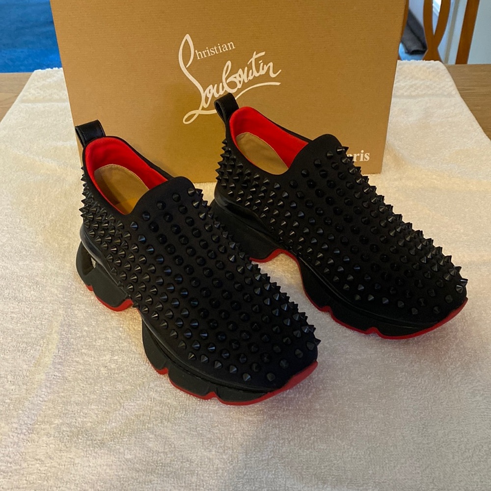 Christian Louboutin Size 38 Spike Shoes